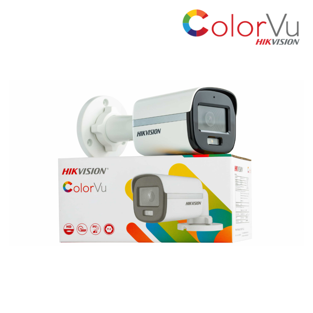 Hikvision 2MP Smart Hybrid Light ColorVu Fixed Bullet Camera